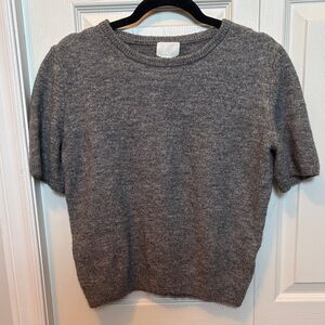 H&M Heather Gray Knit Top